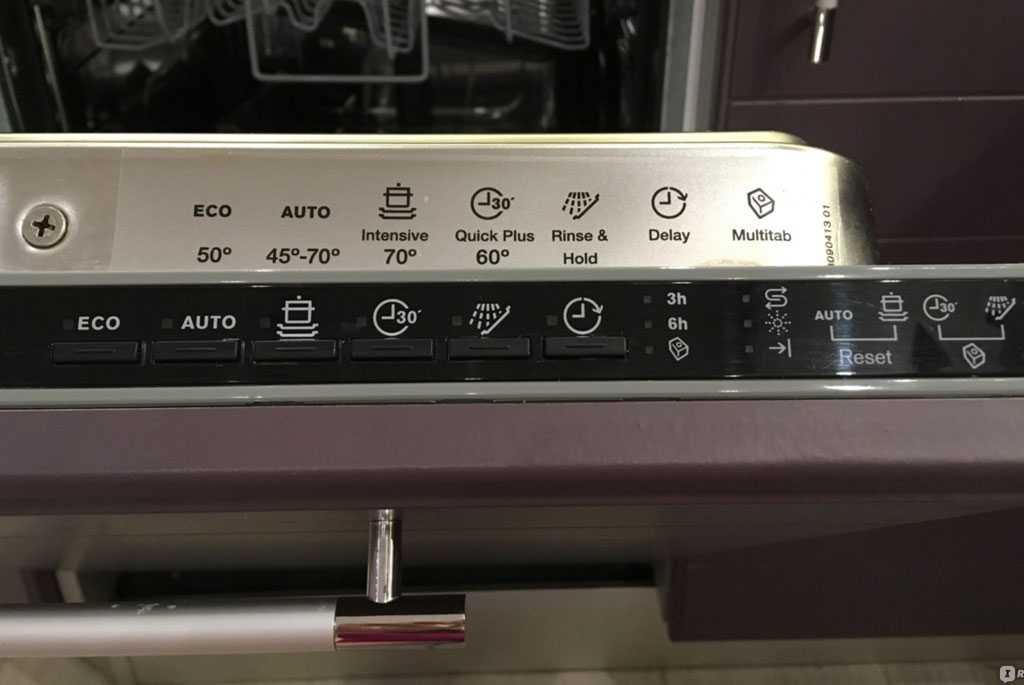 Не горят индикаторы посудомоечной машины Asko